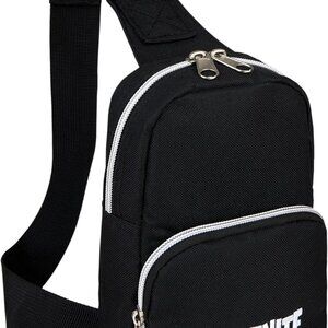 Boys Crossbody Bag with 2 Compartments and Adjustable Strap - Gamer Fun Sling Ba